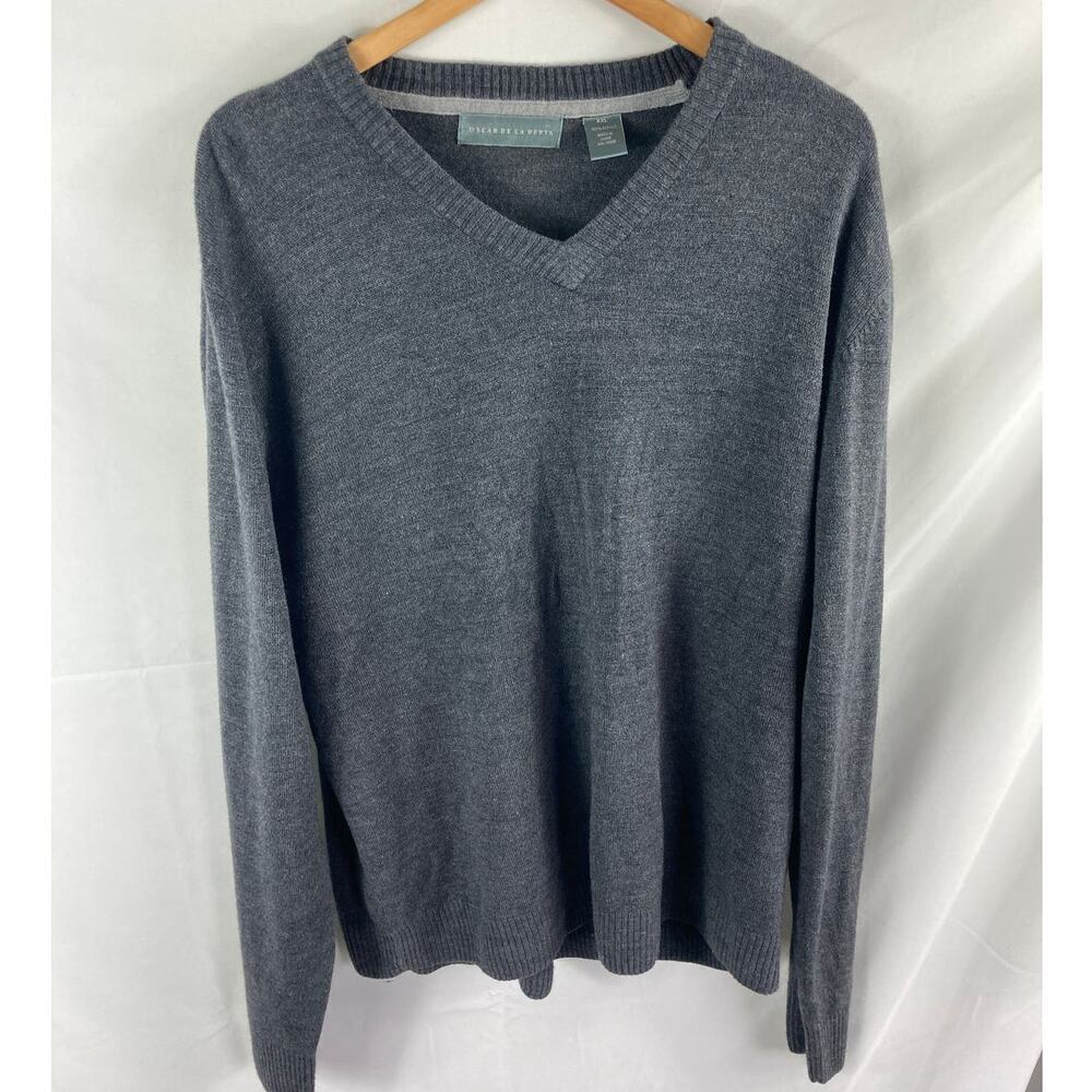 Oscar De La Renta Mens Knit Sweater Size XXL